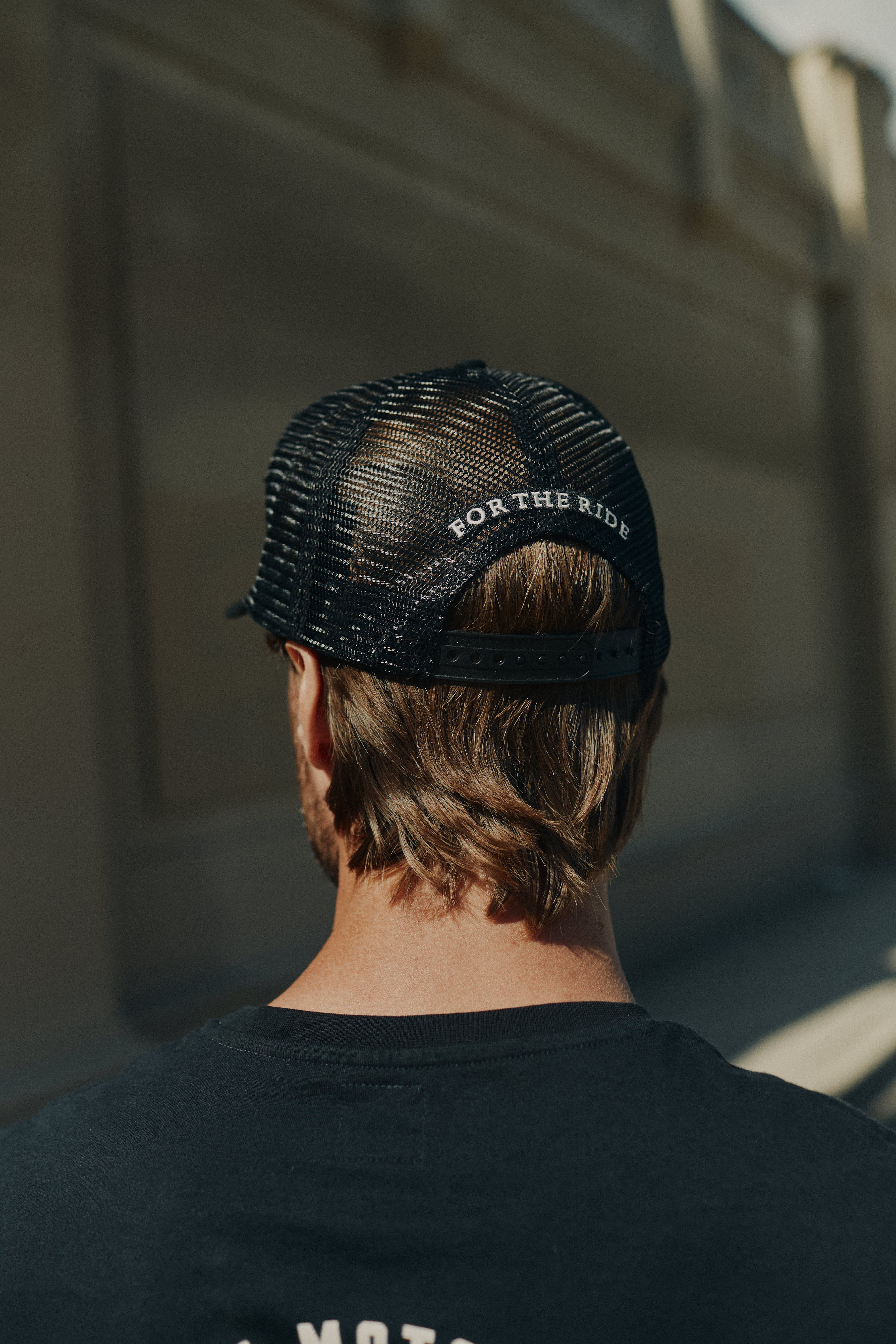 Taylor Trucker Cap in Black | Casual Clothing